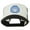 Black White, variant on Diamond Jewelry Embroidered Foam Mesh Back Cap - Royal White OSFM