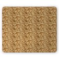 thumbnail image 1 of Vintage Mouse Pad, Faded Watercolor Effect Print with Arts and Crafts Inspired Curled Leaves, Rectangle Non-Slip Rubber Mousepad, Caramel and Beige, by Ambesonne, 1 of 2