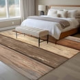 thumbnail image 5 of Area Rug 72×108in, Country Brown Wood Board Floor Carpet Living Room Rug, Farmhouse Vintage Plank Non-Slip Welcome Mat Indoor Rugs for Bedroom Dining Room, 5 of 9