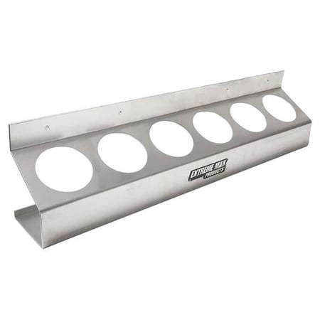 UPC: 0811368039058 | Extreme Max 5001.6085 Aluminum Aerosol Storage Shelf for Enclosed Trailer Shop Garage Storage – 6-Can Capacity