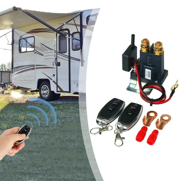 12V 500A Remote Battery Disconnect Switch Isolator with Wireless Remote Control
