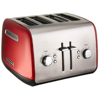 KitchenAid KMT4116ER 4 Slice Long Slot Toaster with High Lift Lever, Empire  Red: Home & Kitchen 