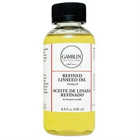 UPC: 0729911060322 | Gamblin Refined Linseed Oil – 33.8 oz bottle