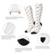 thumbnail image 3 of Fotbe winter Snowflake Dachshund Calcetas Divertidas Estampadas para Hombre y Mujer, Calcetas de Algodón hasta la Rodilla para Caminar, Correr, Enfermería y Embarazo, 3 of 6