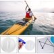 thumbnail image 2 of Piezas Parche de Almohadilla de Anillo en D Kayak Redondo Anillo en D Hebilla de Cuerda Almacenamiento Marino Bucles Bungee Gancho Tabla de Surf Accesorios para Barcos de Pesca para Bote Inflable, 2 of 5