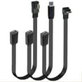 thumbnail image 3 of Thin 1.5mm Microed USB Extension Cord 90° Right Angled Design For Tight Space For Electronics Devices, 3 of 18