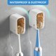 thumbnail image 2 of Portacepillos de Dientes para Baño con Diseño de una Sola Ranura. Dispensador Individual para Viajes Familiares. Color Té., 2 of 5