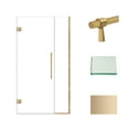 thumbnail image 4 of Transolid Ehtb39277610c-Bk Elizabeth 76" High X 39" Wide Hinged Semi Frameless Shower Door, 4 of 7