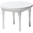 thumbnail image 1 of Table à Manger Ronde Modèle de Mobilier de Maison de Poupée à l'Échelle 1:12, Jouet Miniature Accessoire, 1 of 8