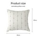 thumbnail image 2 of 2 fundas de almohada bohemias de 18.0 x 18.0 in, lino beige y natural, fundas de almohada decorativas modernas para granja, 2 of 6