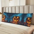 thumbnail image 5 of Halloween Body Pillow Cover, Halloween Skeleton Spider Halloween Decorations Body Pillow Cases with Zipper Soft Smooth Skin Friendly Long Pillow Case 20x54 inches, 1Pcs, 5 of 6