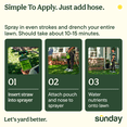 thumbnail image 6 of Sunday Texas Green Ready-to-Spray Lawn Fertilizer, 42.3 oz, (22-0-2), 5000-Sq ft, 6 of 7