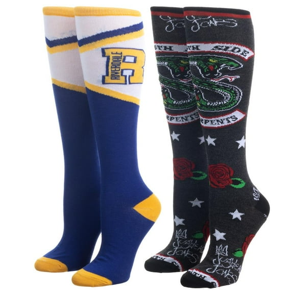 Riverdale 2 Pair Pack Knee High Socks