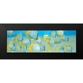 thumbnail image 2 of Atelier B Art Studio 24x10 Black Modern Framed Museum Art Print Titled - Butterfly Fishs, 2 of 5