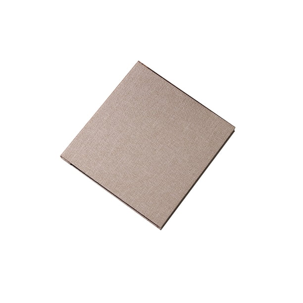 Álbum De Recortes Autoadhesivo De Lino De 16 Pulgadas, Álbum De Fotos Diy, Libro De Recuerdos Hecho A Mano De Gran Capacidad Familiar Retro Vogacara HA024477-02