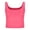 Hot Pink, variant on Tank Tops for Women Sleeveless Solid Color Bateau Neck Casual Blouse