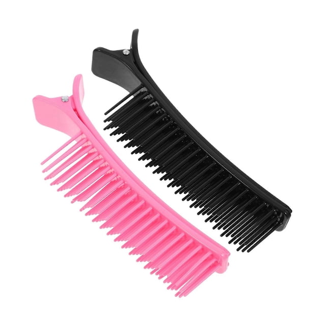 Pinzas para la raíz del cabello para dar volumen con diseño de elevación de raíz, peinado con calor y agarre suave del cabello, 2 unidades