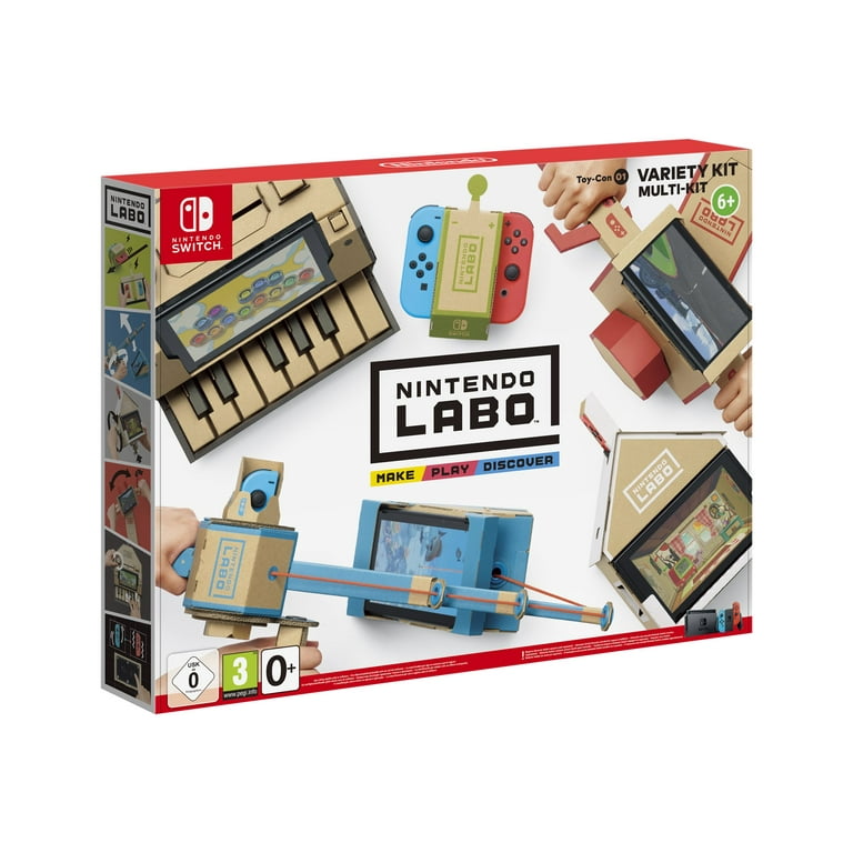ニンテンドーラボ VARIETY&ROBOT kit Toy-Con01 02 Nintendo Labo Variety Kit - Walmart.com