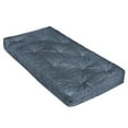 thumbnail image 3 of Sorra Home  Corded Linen Texture Daybed Mattress (Mattress Only) Modern Blue/75 x 38 x 6 in - Twin, 3 of 5