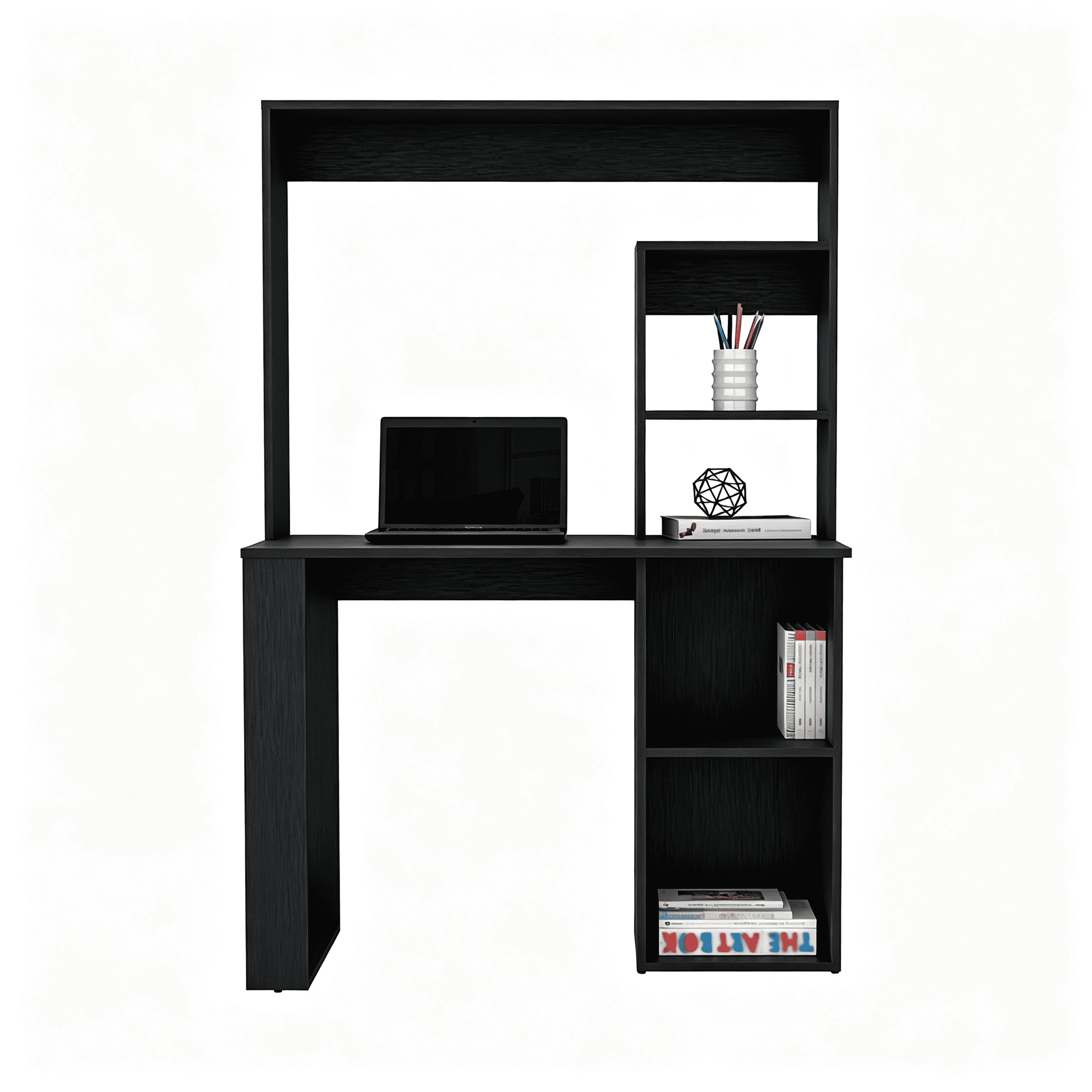 Astoutdoor Maine Desk With Hutch and Shelves