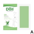 thumbnail image 4 of Body Hair Removal Wax Strip, Professional Grade, Large Size, Depilatory Paper, with Double Tape, 20 pcs, 4 of 8