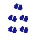 thumbnail image 3 of Qarigey 1 par de guantes sin dedos, elegante cubierta de medio dedo para invierno, calentadores de dedos para adultos, cubiertas de mano Azul oscuro 5Conjunto, 3 of 6