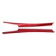 thumbnail image 2 of 2pcs Left Hand Drive Central Control Gear Side Strip Ornament Kit Fit for Mercedes Benz Class C 07-13 Wine Red, 2 of 3