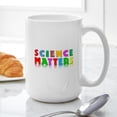 thumbnail image 6 of CafePress - Science Matters Mugs - 15 oz Ceramic Large White Novelty Mug, 6 of 6