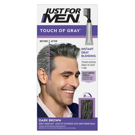 Just For Men Touch Of Gray #T-45 Dark Brown (Pack of 3)