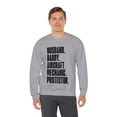 thumbnail image 4 of Aircraft mechanic Dad Fathers Day Birthday Sweatshirt, Gifts, Crewneck, 4 of 4