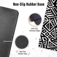 thumbnail image 5 of Gaming Mouse Pad with Stitched Edges, Abstract Line Art Mouse Pad, Extended XL Mousepad with Anti-Slip Base, Cool Large Mouse Pad for Desk, 31.5 x 11.8 in, Black, 5 of 6