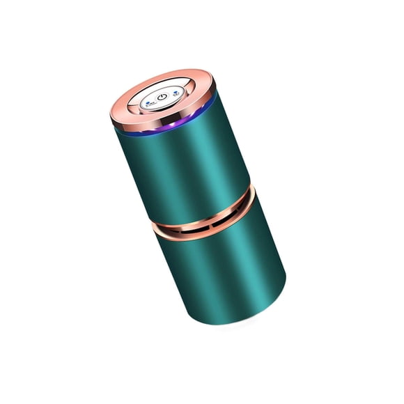 Car Air Purifier Portable Room Air Car Mini USB Quiet for Smoke Pollen Odors Green