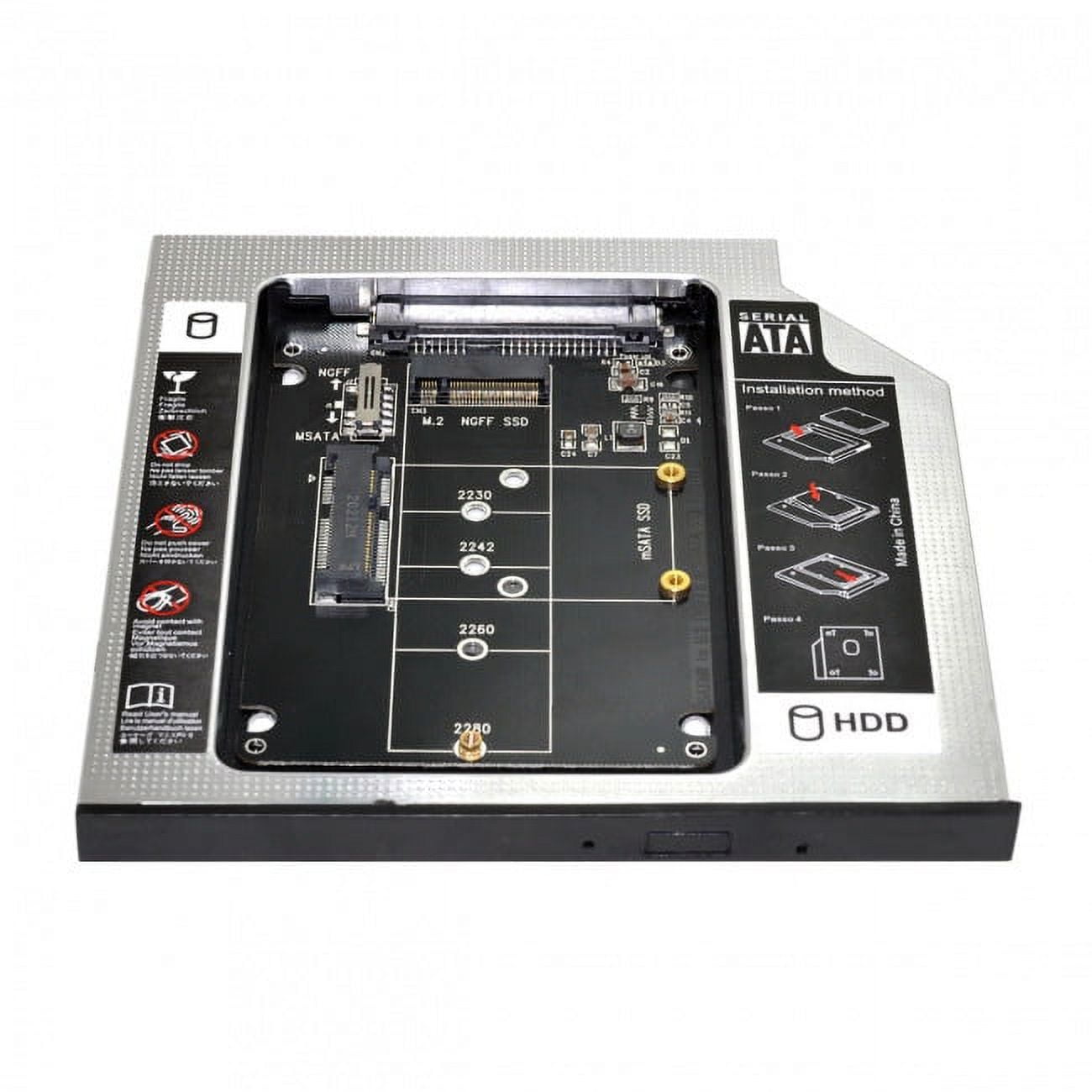 2.5-Inch SATA to USB 2.0 External Aluminum Hard Drive Case