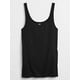 thumbnail image 5 of Camiseta sin mangas GAP Favorite Cami para mujer, color negro verdadero, talla L, 5 of 5