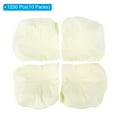 thumbnail image 3 of Uxcell Artificial Rose Petals Silk Flower Decoration Supplies for Wedding Decor, Milky White 1200Pcs, 3 of 5