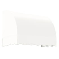 Awntech 3.38 Ft Savannah Waterfall Closed-Sides Awning Canopy (40.5in x 31in x 24in), White