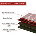 thumbnail image 3 of Christmas Kitchen Mat, Merry Christmas Kitchen Rugs Set of 2, Christmas Trees Holiday Low-Profile Washable Non-Slip Floor Mats for Winter Christmas Kitchen Decor - 17x29 and 17x47 Inch, 3 of 6