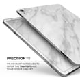 thumbnail image 3 of DesignSkinz White Marble Surface Full-Body Skin Decal Wrap Cover for iPad Mini (A1432/A1454), 3 of 4