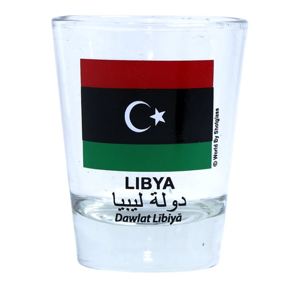 Libya Flag Shot Glass