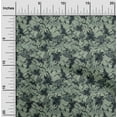 thumbnail image 2 of oneOone Rayon Dusty Green Fabric Abstract Floral Craft Projects Decor Fabric Printed By The Yard 56 Inch Wide, 2 of 5