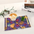 thumbnail image 6 of Bath Accessories Sets Single Print Decorative Tray With Handle For Home Bathroom Bedroom Pizza Pasta, 6 of 7