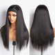 thumbnail image 4 of Headband Wig Human Hair 14 Inch Straight Headband Wigs for Black Women Glueless, 4 of 5