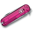 thumbnail image 3 of Victorinox Classic SD 7 Function Translucent Pink Pocket Knife, 3 of 5
