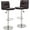Brown, variant on YRLLENSDAN Adjustable Bar Stools Set of 2, Kitchen Bar Stools Swivel Bar Stools with Back Bar Stools for Kitchen Counter, Black