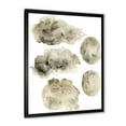 thumbnail image 2 of Designart 'Golden Beige and Grey Clouds II' Modern Framed Art Print, 2 of 4