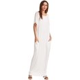 thumbnail image 4 of Women's Summer Drawstring Waist Asymmetrical Hem Tank Dress, 4 of 5