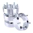 thumbnail image 4 of Gsuatey 4pcs Silver 2in Wheel Adapter 6x5.5in to 5x5.5in Wheel Spacer 108mm Center Bore 14X1.5 Bolt Flange, 4 of 12