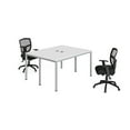 thumbnail image 3 of Boss Office Products Double Desk, Face to Face, 66" x 30" Desk Top (ea), White, 3 of 3