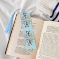 thumbnail image 4 of Kdxio A Funny Little Dalmatian Puppy Print Metal Tassel Bookmarks,Perfect Gift for Art Lovers and Bookworms Metal Bookmarks for Women, 4 of 8
