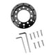 thumbnail image 3 of Placa adaptadora de volante de 70mm, adaptador de volante profesional de aluminio para juegos de coches de carreras para Logitech G25 G27, 3 of 8